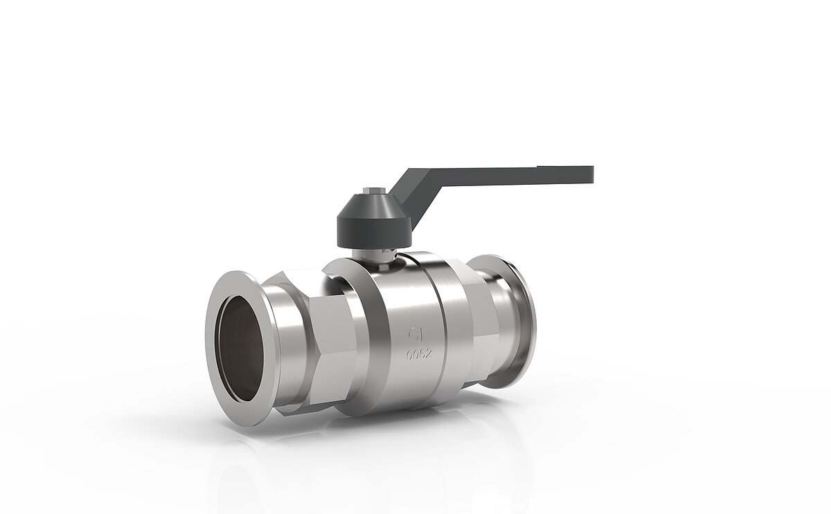 Example of a ball valve