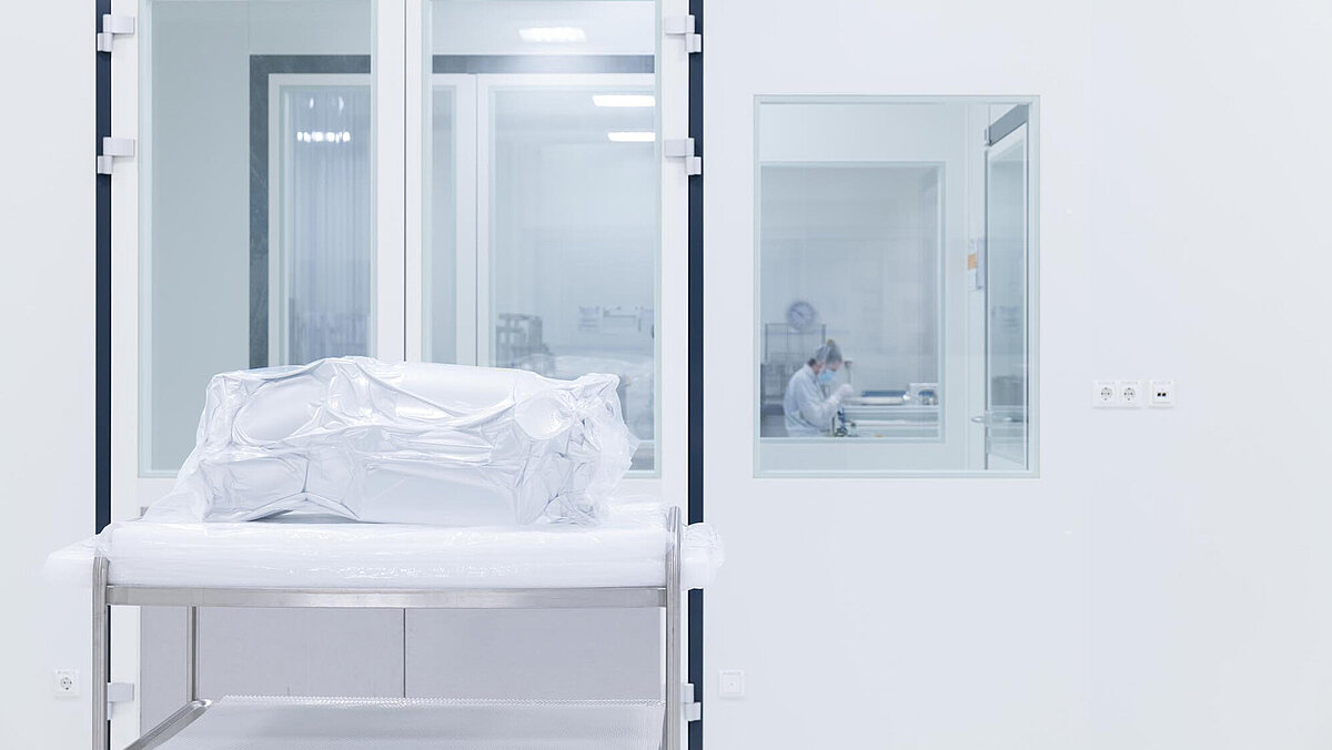 Clean Room Packaging; A product that has been packaged under cleanroom conditions